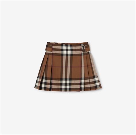 girls burberry kilt|Burberry pleated mini kilt.